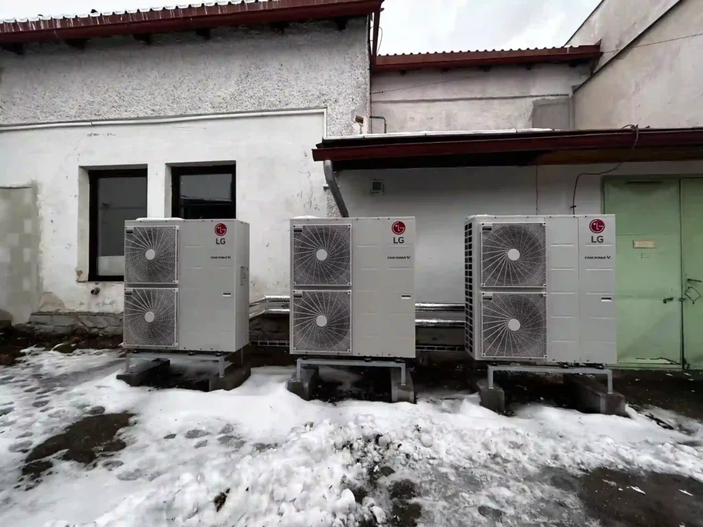 Venkovní jednotky k tepelnému čerpadlo Therma V Velhratice