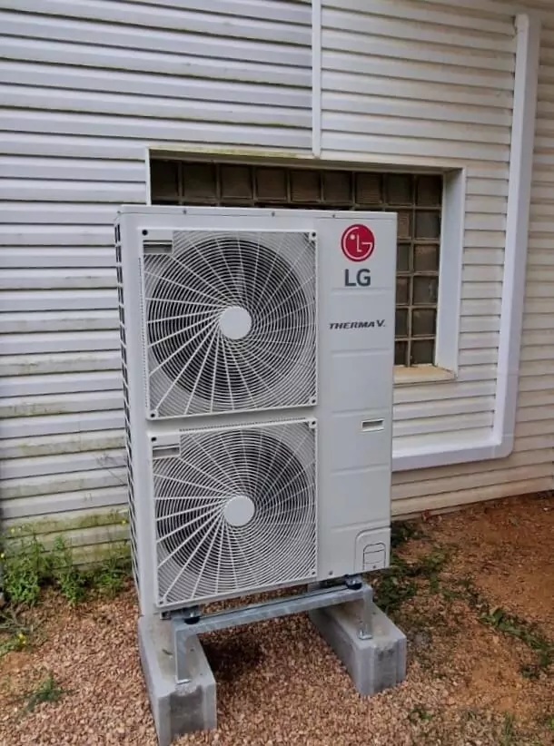 Venkovní jednotka LG Therma V Třebnuška kamenolom