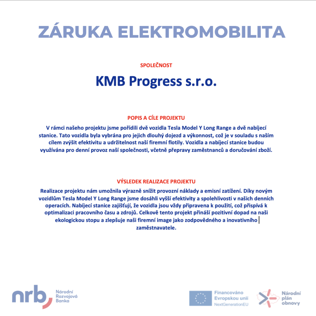 Záruka elektromobilita