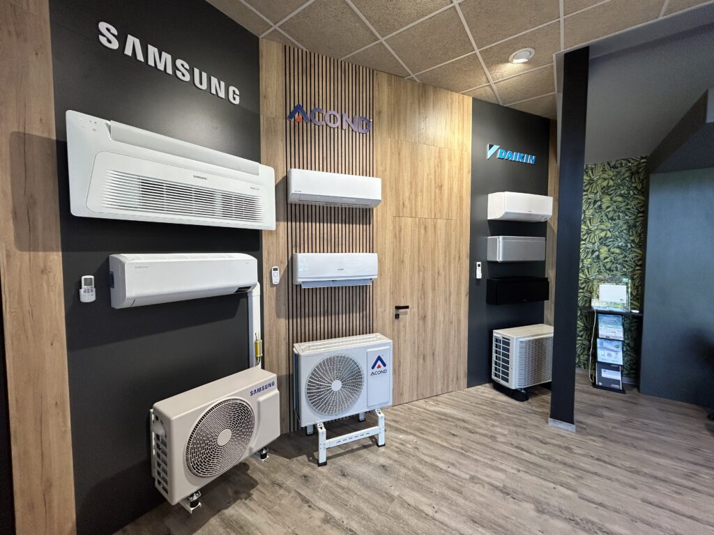 KMB Progress showroom klimatizace