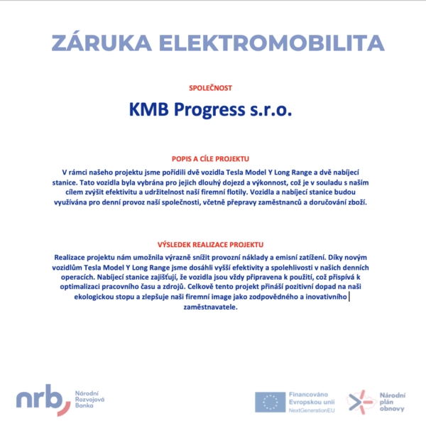 Záruka elektromobilita