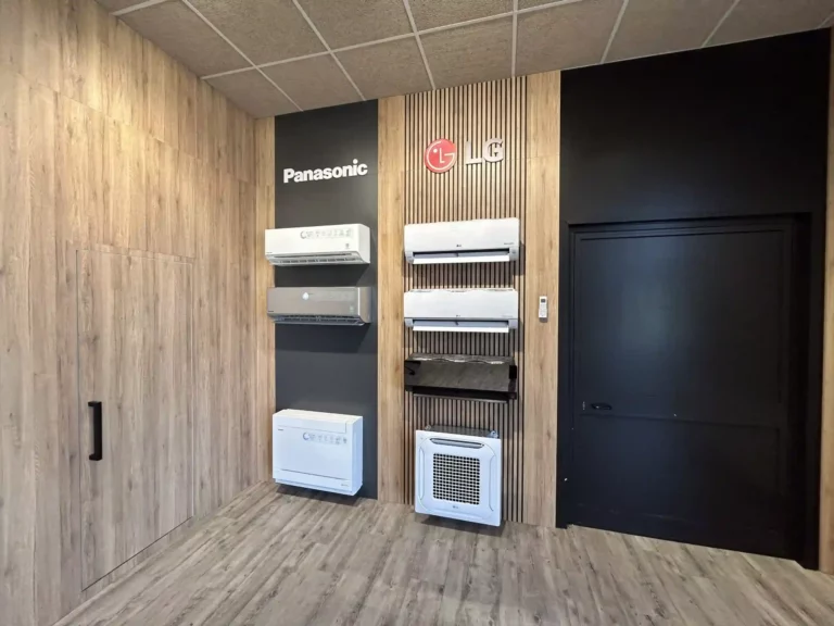 Showroom klimatizací KMB Progress
