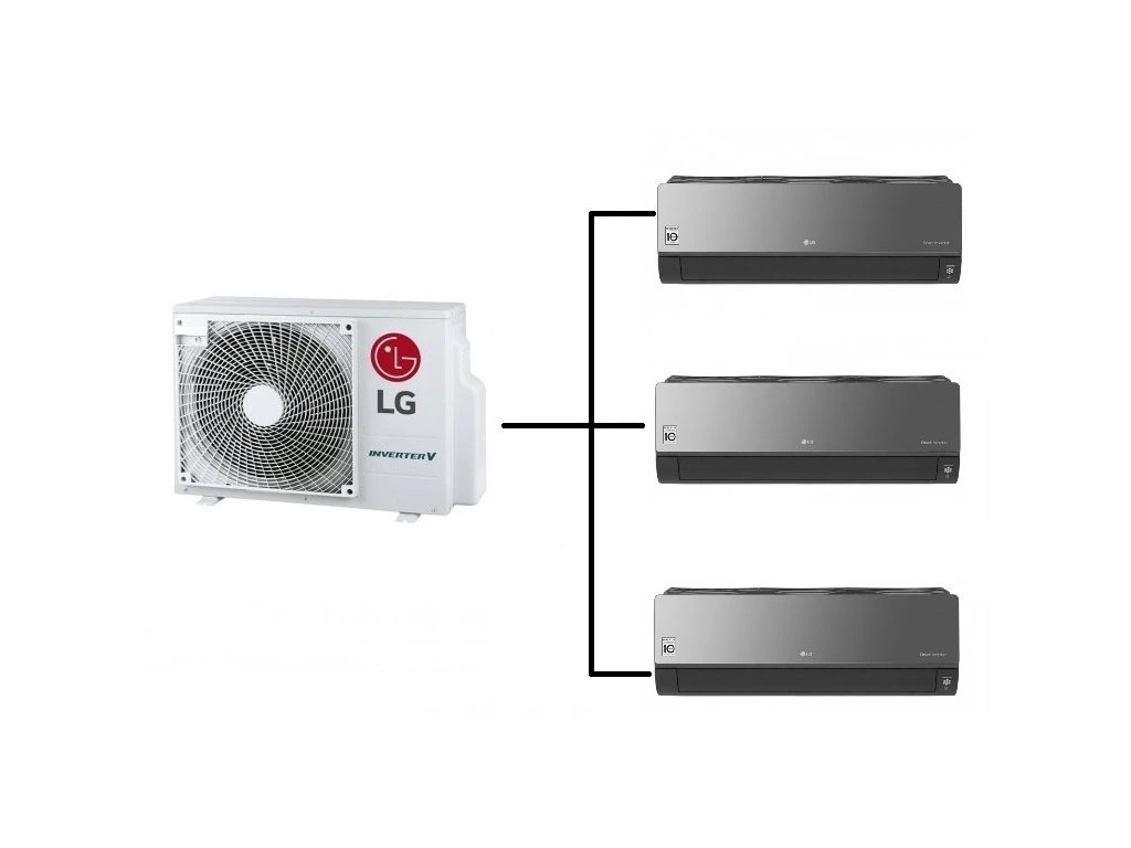 LG multisplit Plzeň