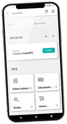 Klimatizace Acond Mobilní telefon