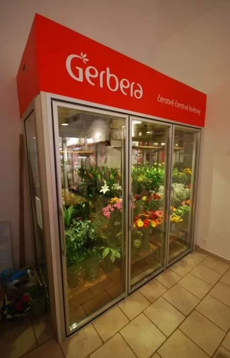 Chladicí a mrazicí box na květiny Plzeň