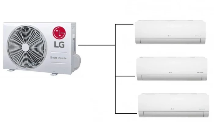 Multisplitová jednotka LG Plzeň